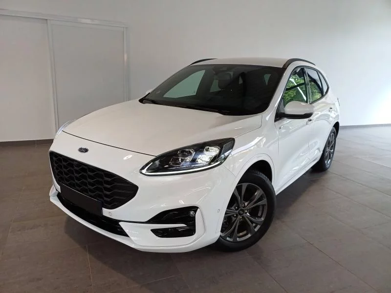 Théobald Occasion Ford Kuga SUV hybride blanc