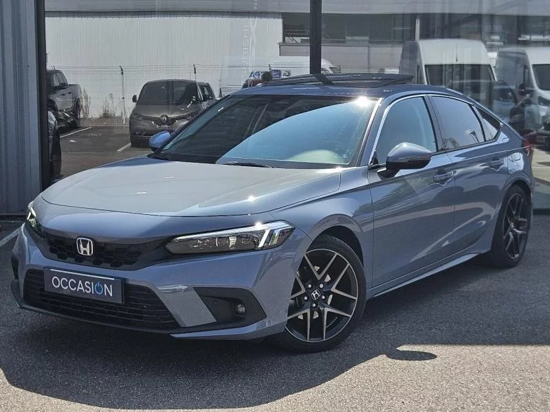 Théobald Occasion Honda Civic Berline Hybride Gris