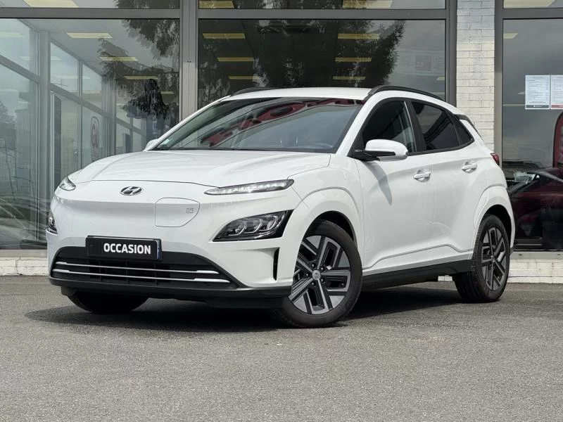 Théobald Occasion Hyundai Kona Electrique Blanc