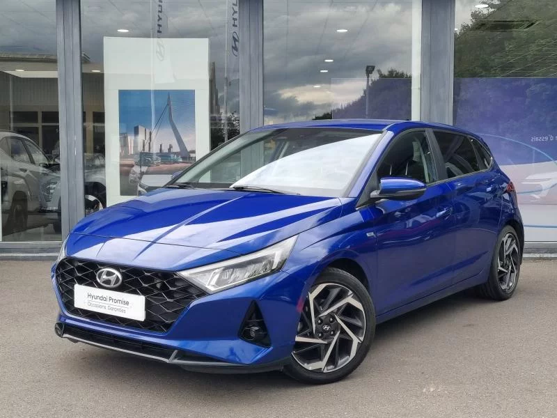 Théobald Occasion Hyundai i20 hybride bleu